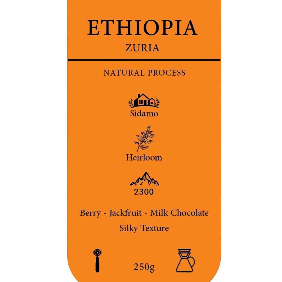 EULER - Ethiopia Zuria 250g - اثيوبيا زوريا