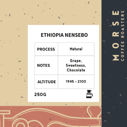 Morse - Ethiopia Nensebo 250g -اثيوبيا نانسيبو مجففه ( Filter )