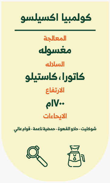 Score - Colombia Excelso 250g - كولمبيا اكسيلسو