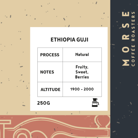 Morse - Ethiopia Guji 250g - اثيوبيا قوجي مجففه ( Filter )