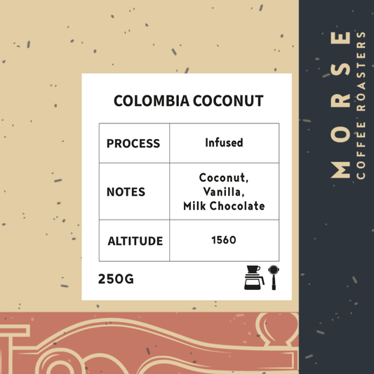 Morse - Colombia CocoNut 250g - كولومبيا جوز الهند إنفيوزد