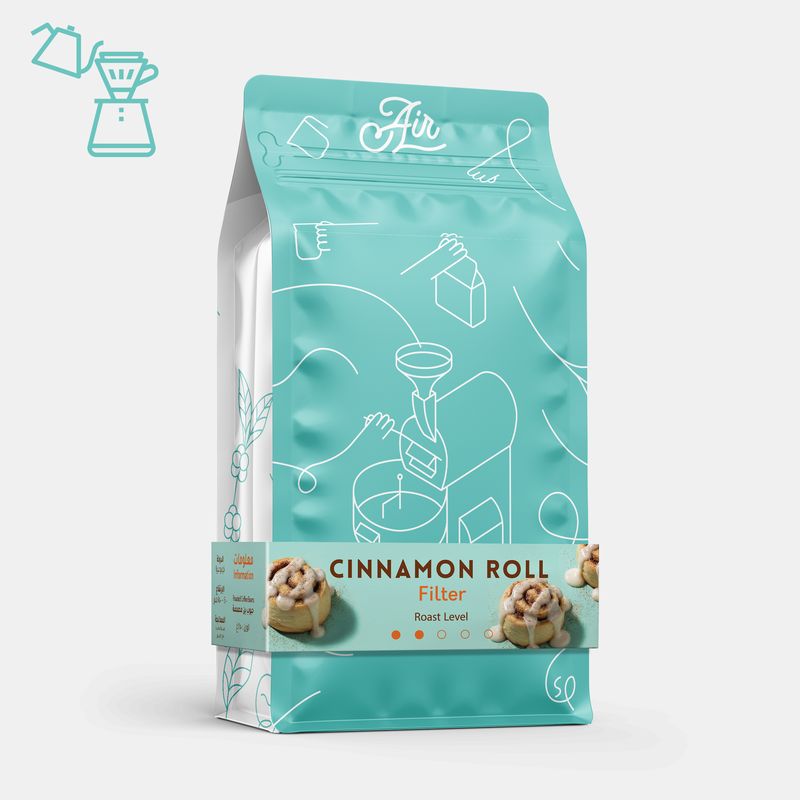 Airroastery -  Colombia Cinnamon Roll 250g -  كولمبيا سينامون رول ( Filter )