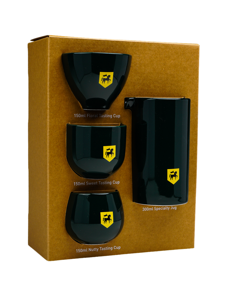 BlackKnight - Green Cup Set 4 - طقم أكواب زيتي 4 قطع