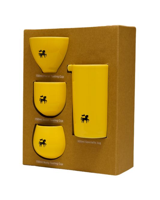 BlackKnight - Yellow Cup Set 4 - طقم أكواب اصفر 4 قطع