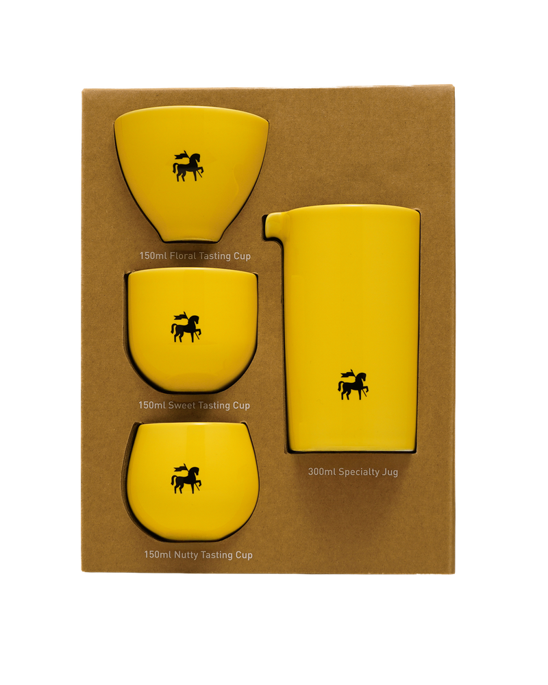 BlackKnight - Yellow Cup Set 4 - طقم أكواب اصفر 4 قطع