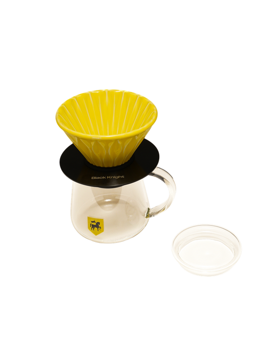 BlackKnight - Brewers Drippers Set Yellow - مجموعة التقطير لون أصفر