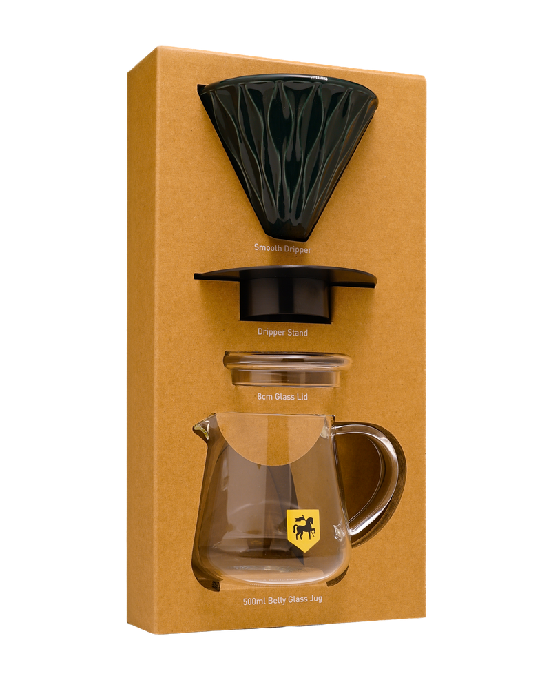 BlackKnight - Brewers Drippers Set Green - مجموعة التقطير لون زيتي