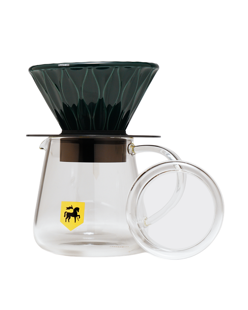 BlackKnight - Brewers Drippers Set Green - مجموعة التقطير لون زيتي