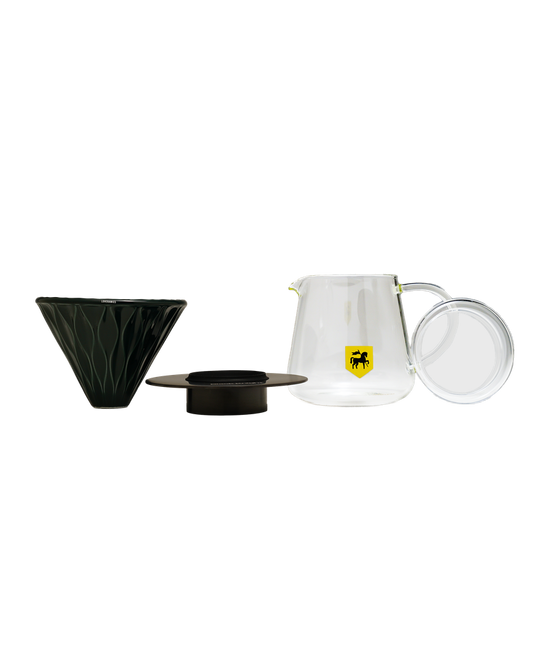 BlackKnight - Brewers Drippers Set Green - مجموعة التقطير لون زيتي