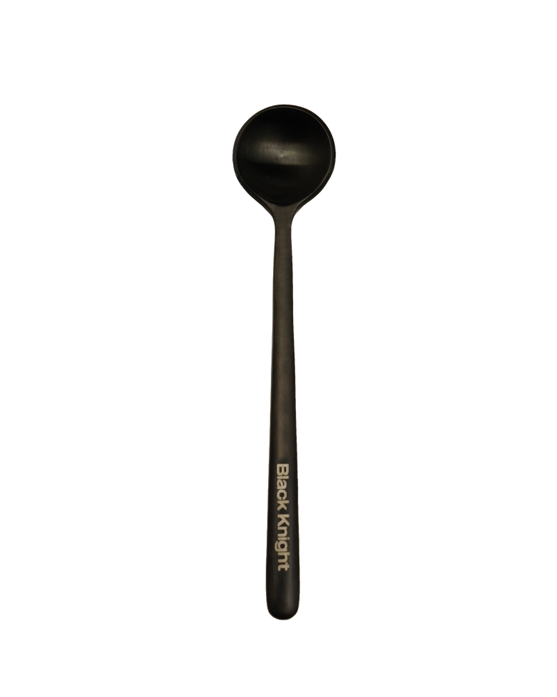 BlackKnight - Eapresso Spoon - ملعقة اسبريسو أسود مطفي 10 سم