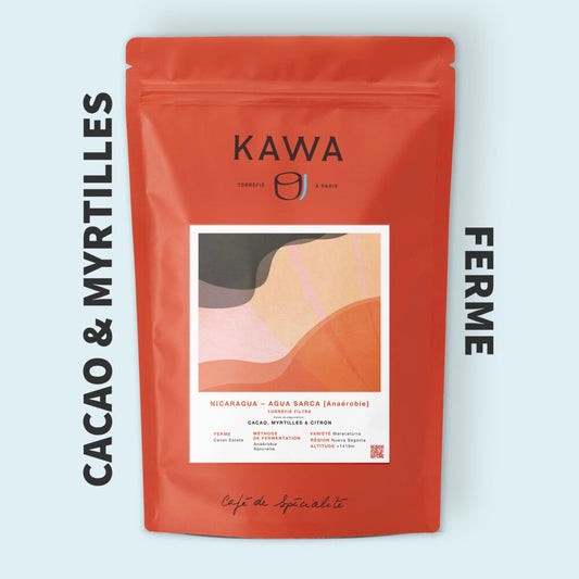 KAWA - Nicaragua - Agua Sarca [Anaérobie]  200G