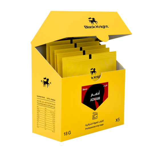 BlackKnight Drip Coffee  - أظرف قهوة أدهم