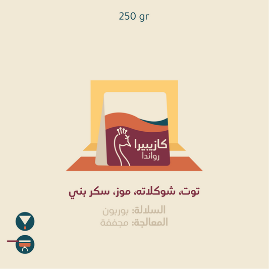 Peacock - Casibera Rwanda 250g - كازيبيرا رواندا