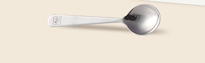 illy - Girotondo spoons with embossed illy logo