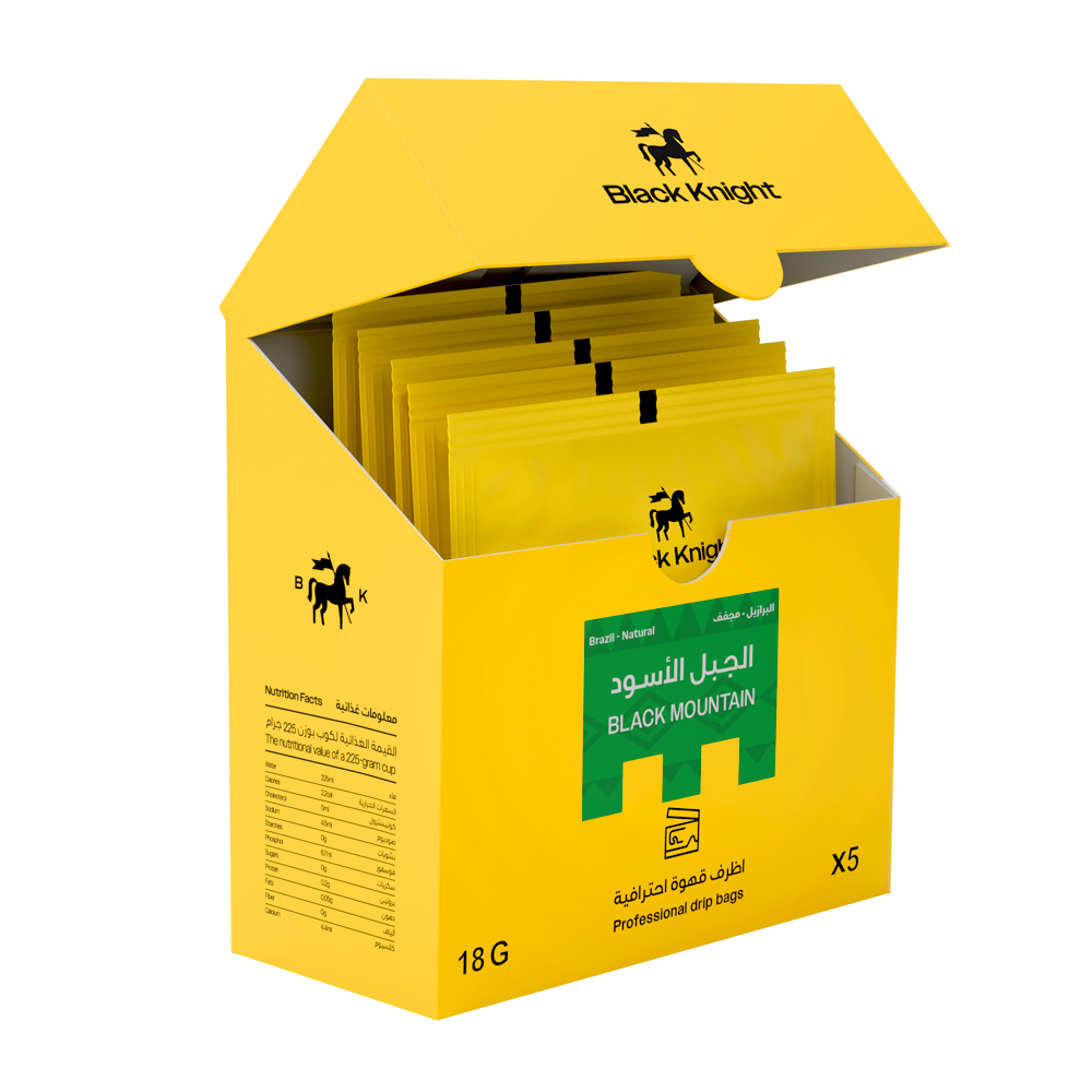 BlackKnight Drip Coffee  - أظرف قهوة الجبل الأسود