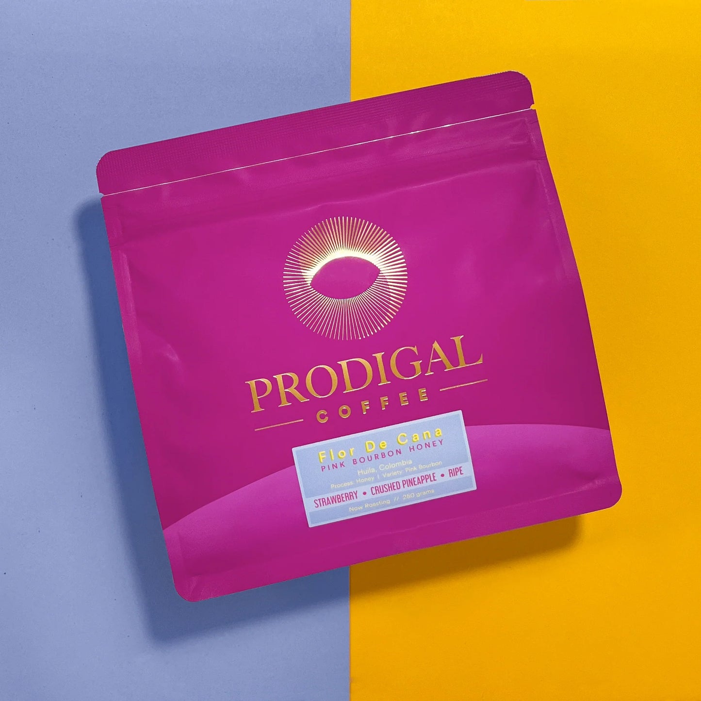 Prodigal - Flor de Cana Pink Bourbon - Colombia, honey ( Filter )  250G